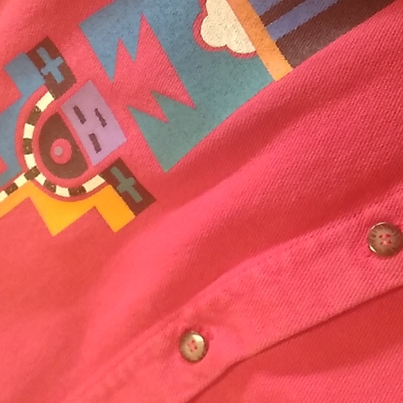 Wek women's heavy button down shirt - Picture 10 of 11